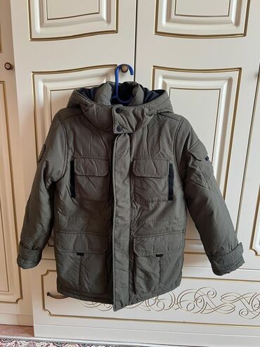 бренды верхней мужской одежды: Детская зимняя парка Little Brenn на возраст 10:11 лет очень тёплый и
