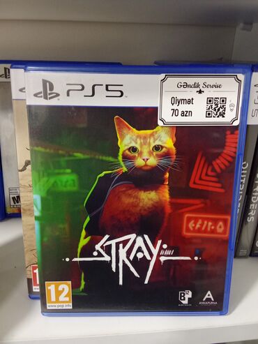 PS5 (Sony PlayStation 5): PlayStation 5 üçün «Stray» oyunu. Cyberpunk üslubunda itmiş pişiyi