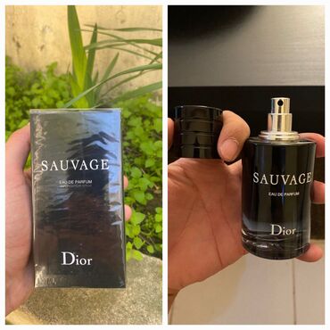 sauvage dior qiymeti: Dior sauvage 100 ml arginal ilə birə bir 17 Azn