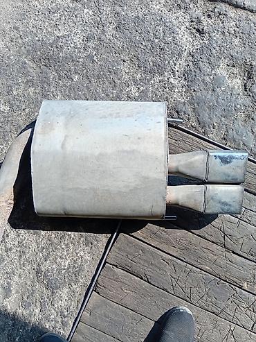 c55 amg: AMG orijinal arxa səsboğucu (muffler) komplekti - İki çıxışlı dizayn — 2