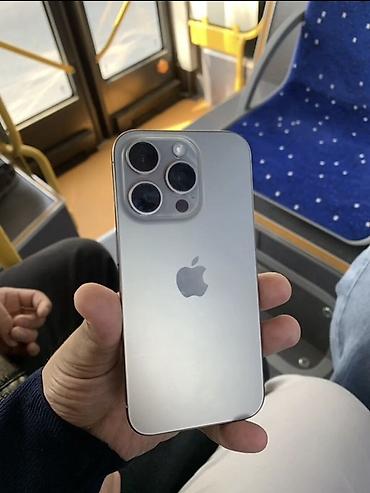 16 pro 512: IPhone 15 Pro (серебристый) - Корпус: матовое стеклянное заднее — 1