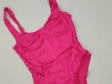 legginsy woskowane z wysokim stanem: Zara, Body damskie, M