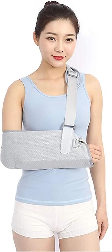 Бандажи, корсеты, корректоры: Tənzimlənən qol asqısı (arm sling) – bel kəmərli, nəfəsalan parça — 1