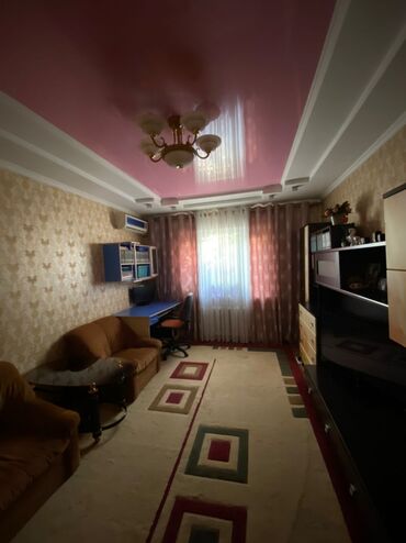 2х комнатные квартиры в Кыргызстан | Долгосрочная аренда квартир: 2 комнаты, 49 м², 105 серия, 1 этаж, Старый ремонт, Центральное отопление
