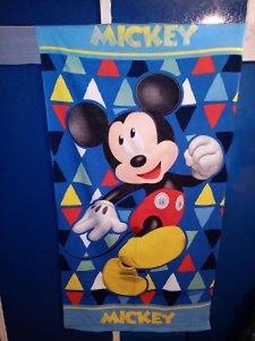 Towels: MIKI MAUS PESKIR NOV ZA PLAZU MICKEY MOUSE DISNEY AKCIJA | Cene nisu — 10