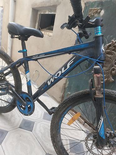 grand bicycle: WOLF TCR-680 dağ velosipedi - Çərçivə: WOLF TCR-680, polad/alüminium — 2