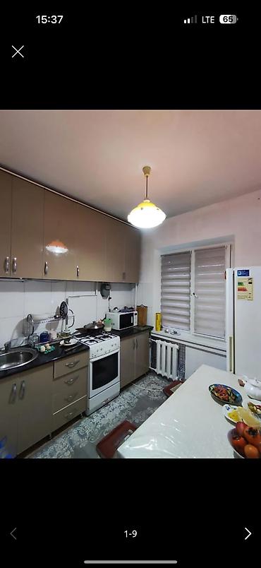 105: 3 комнаты, 63 м², Асанбай мкр 105 серия, 1 этаж — 5