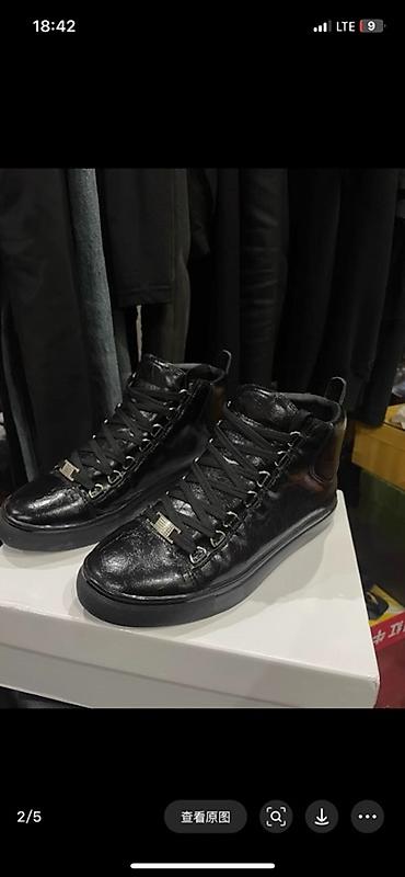 Ботинки: Мужские ботинки, 44, 45, Balenciaga, Новый, цвет - Черный — 1