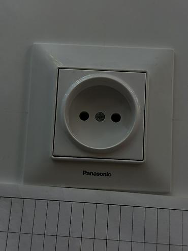 Розетка, Panasonic, Встроенные, 1 гнездо
