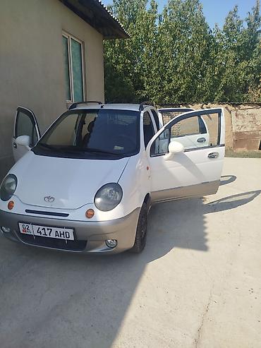 bmw 19: Daewoo Matiz: 2002 г., 0.8 л, Механика, Бензин, Хэтчбэк — 6