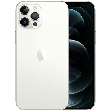 iphone 12 128: IPhone 12 Pro Max, Б/у, 128 ГБ, Белый, Чехол, Коробка