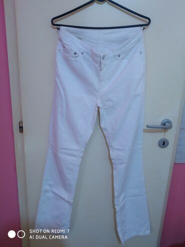 pantalone lacoste: L (EU 40), High rise, Straight