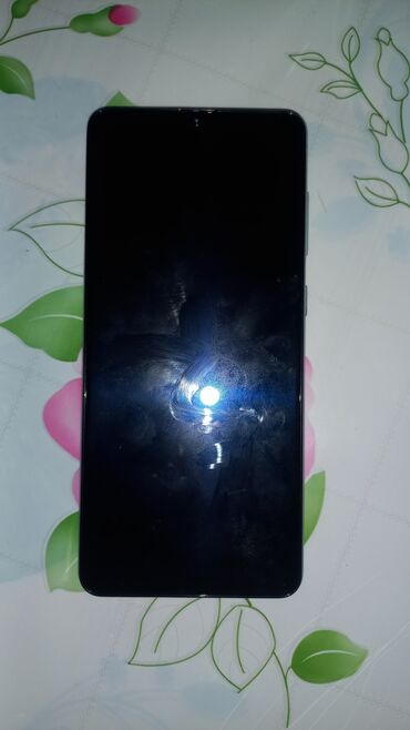 тел номера: Samsung Galaxy A31, Б/у, 128 ГБ, цвет - Белый, 2 SIM
