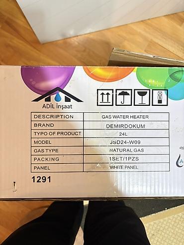heater: DemirDöküm qazlı su qızdırıcısı – 24L Xüsusiyyətlər: - Tutum: 24 litr — 3