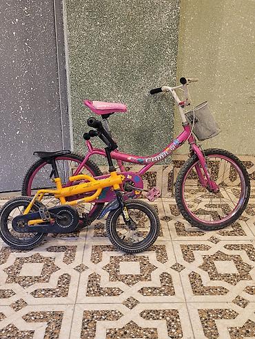 velo mtb: Uşaq velosipedləri dəsti - 2 ədəd uşaq velosipedi: biri çəhrayı — 3