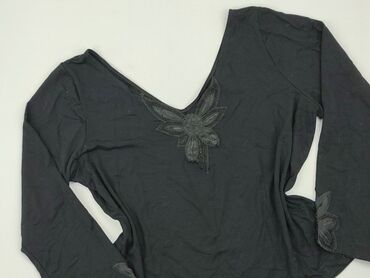 żółte bluzki z długim rękawem: Blouse, Marks & Spencer, 5XL (EU 50), condition - Good