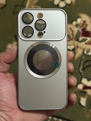 vr meta: Пластиковый чехол-накладка для iPhone 15 Pro (серый) - Совместимость — 1