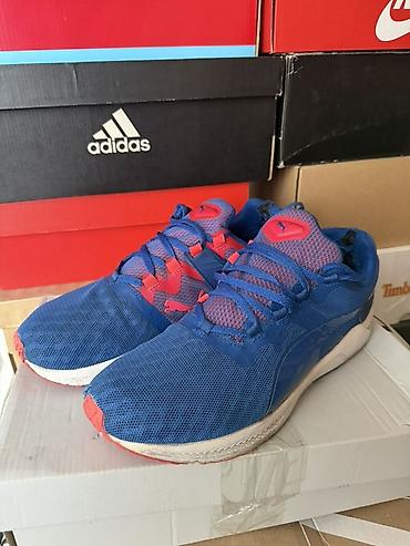 pull and: Мужские кроссовки, 43, Puma, Б/у, цвет - Синий, Самовывоз — 1