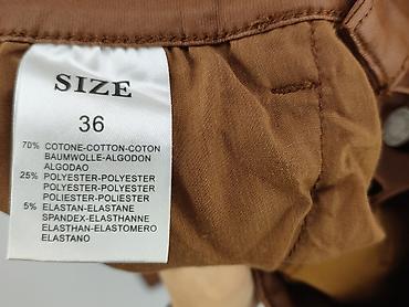pull on trousers h: Spodnie materiałowe damskie, rozmiar S — 5