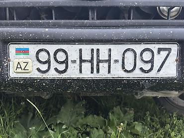 avto zapchasti: Nömrə nişanı: 99-HH-097 - Azərbaycan dövlət qeydiyyat nişanı - — 2