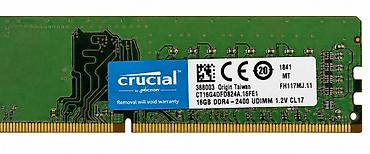 ram ddr 3 msi: Operativ yaddaş (RAM) Crucial, 16 GB, 2400 Mhz, DDR4, PC üçün, İşlənmiş — 5