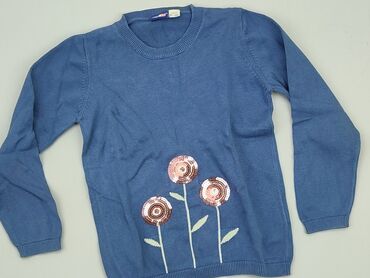 sweterek ze złotą nitką: Sweater, Lupilu, 5-6 years, 110-116 cm, condition - Good
