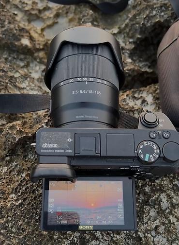очки видео: Продаю Sony A6500 + Sony 18-135 OSS + 2 аккумулятора + SD 256GB + — 2