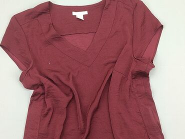 bluzki panterka krótki rękaw: Blouse, H&M, L (EU 40), condition - Good