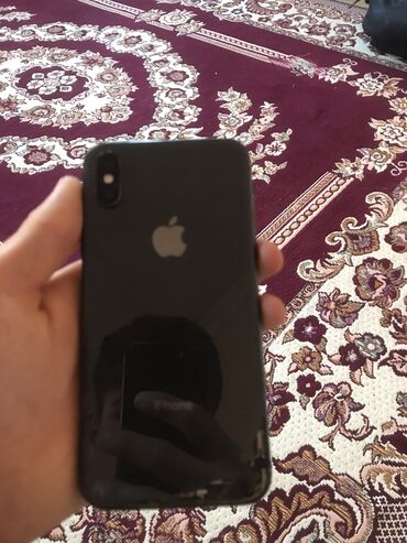 iphone 5 ucuz: IPhone X, 64 GB, Qara, Face ID