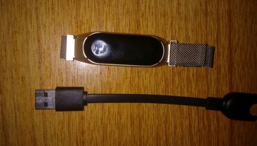 зарядник на смарт часы: Mi band 3 с металлическим браслетом и зарядником