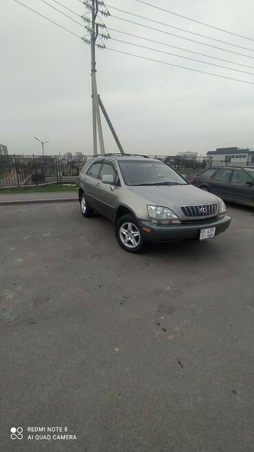 Lexus: Lexus RX: 2001 г., 3 л, Автомат, Газ, Внедорожник