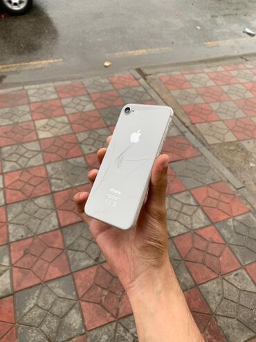 iphone 11 128 ikinci el: IPhone 8, 64 ГБ, Белый, Отпечаток пальца