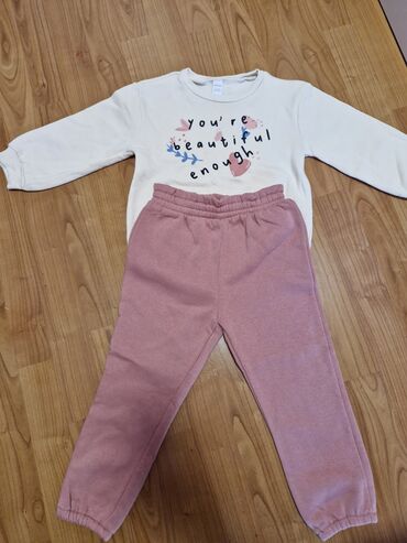 odelce za bebe: Lc Waikiki, Set: Trousers, Sweatshirt, 104-110