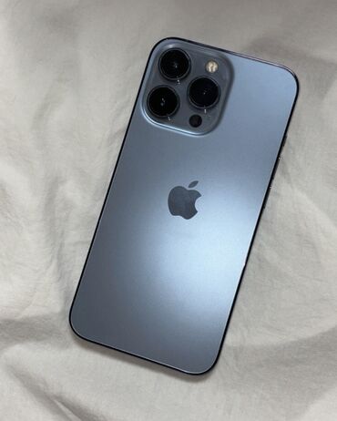 мобильные телефоны новый: IPhone 13 Pro, Б/у, 128 ГБ, Blue Titanium, Коробка, 80 %