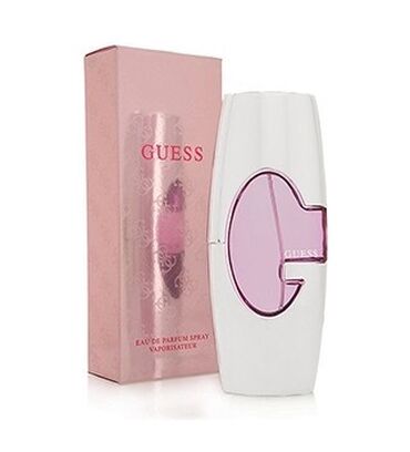 zelena haljina i srebrne cipele: Women's perfume, Guess, Original