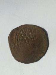 Медная монета Чагатаит хан Дува (диаметр 27мм, вес 3,3 грамма)
