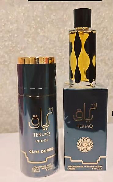 Teriaq intense desti parfumlu sprey 250ml+parfum50ml. cox celbedici