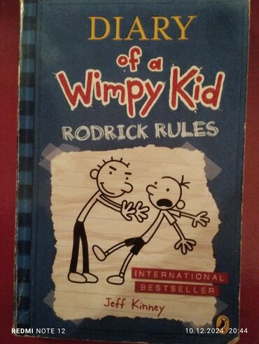 сколько стоит книга гарри поттер: Книга Diary of a Wimpy kid Rodrick Rules 2 серия в переводе - Дневник