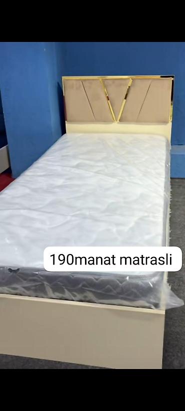 bazali kravat: Yeni, Təknəfərlik çarpayı, Matras ilə — 10
