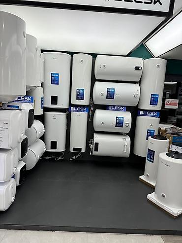 Накопительные водонагреватели: Накопительный водонагреватель Объем бака: 100 л, Эмалированная сталь, Новый — 8