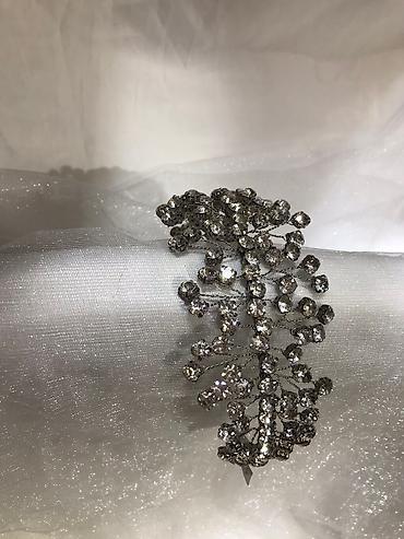 Свадебные аксессуары: Свадебный аксессуар, Свадебная диадема, тиара, Новый, цвет - Серебристый — 11