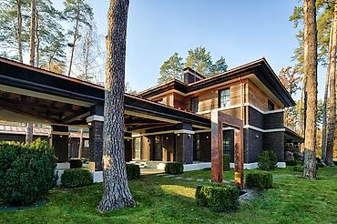 Строительство под ключ: Дома в стиле Райта всего за 370$ (коробка) Современный дом, который — 15