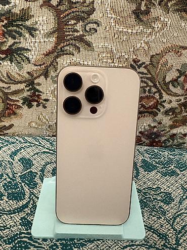 iphone 1x: IPhone 16 Pro, 128 GB, Desert Titanium, Simsiz şarj, Face ID — 4
