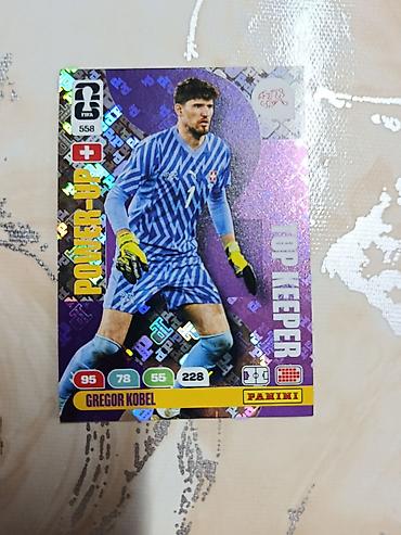 azar 514tkl: Panini FIFA kolleksiya kartı – Gregor Kobel “Power-Up Keeper” Futbol — 1