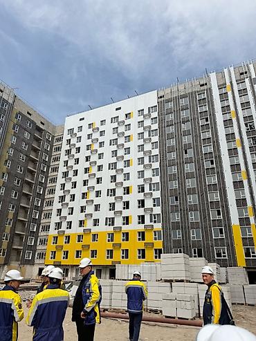 рассрочка квартира в бишкеке: 3 комнаты, 70 м², Таатан ТЦ Элитка, 12 этаж, ПСО (под самоотделку) — 3