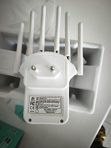 max co: Wi‑Fi Repeater/Range Extender – Model U13 Xüsusiyyətlər: - 6 ədəd — 2