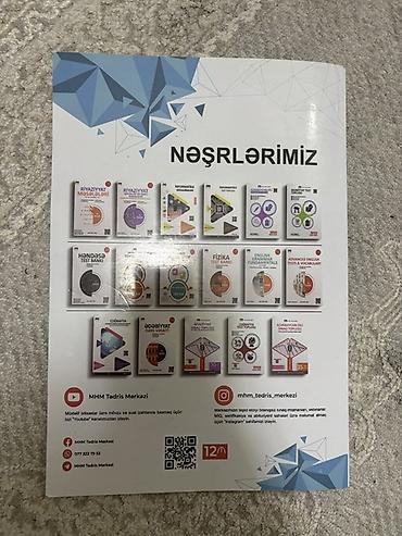 Testlər: Məhsul: “Azərbaycan Dili Sınaq Toplusu” (Abituriyentlərin buraxılış — 2