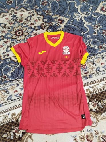 Футболки: Футболка Joma с короткими рукавами, выполненная в красном цвете с
