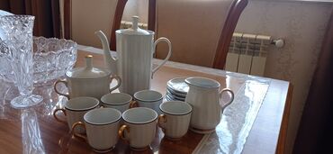 карникс кофе: Кофейный набор, цвет - Белый, Фарфор, 6 персон