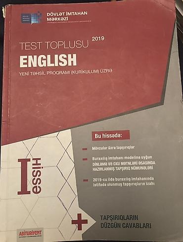Testlər: İngilis dili Testlər 11-ci sinif, DİM, 1-ci hissə, 2023 il — 1